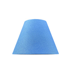 Small Empire Linen Lampshade 25cm in Navy Blue