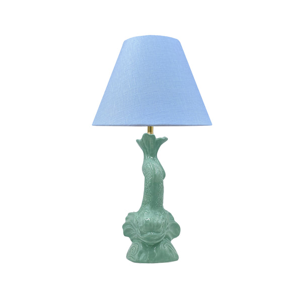 Dolphin Lamp in Pistachio, Small