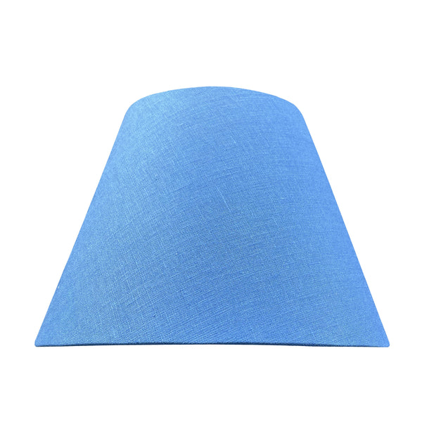 Large Empire Linen Lampshade 36cm in Navy Blue