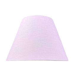 Large Empire Linen Lampshade 36cm in Pink