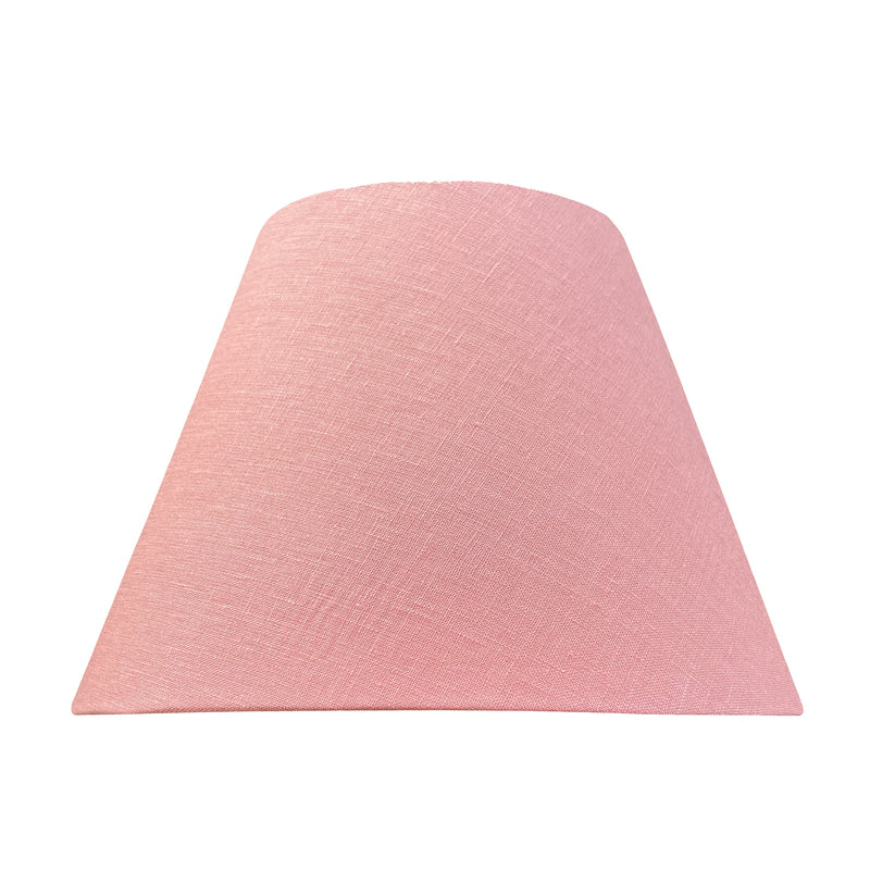 Large Empire Linen Lampshade 36cm in Red