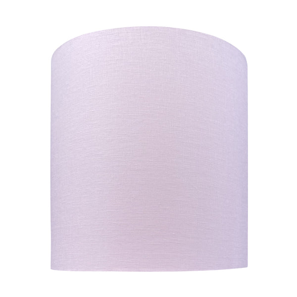 Large Drum Linen Lampshade 36cm in Pink