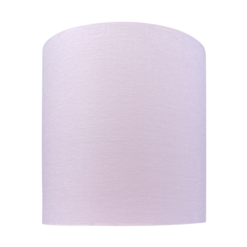 Large Drum Linen Lampshade 36cm in Pink