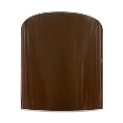Large Drum Vinyl Lampshade 36cm in Brown