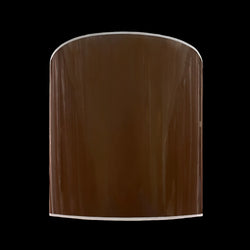 Small Drum Vinyl Lampshade 25cm in Brown