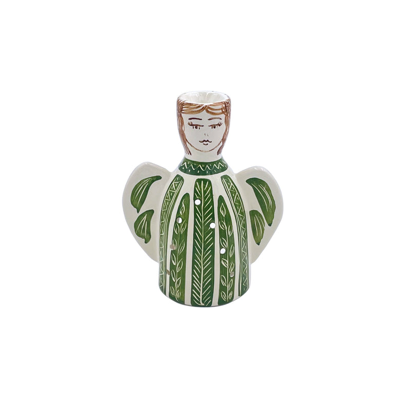 Angel Tea Light in Green
