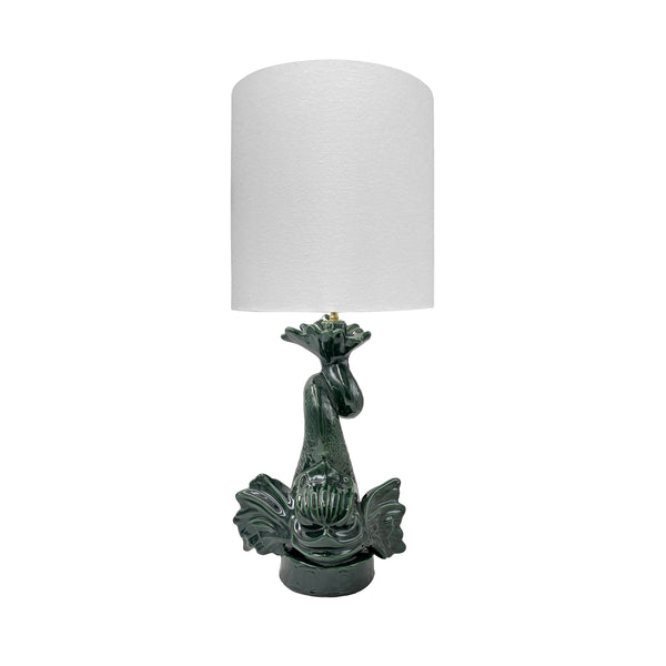 Large Drum Linen Lampshade 36cm in Jasmine