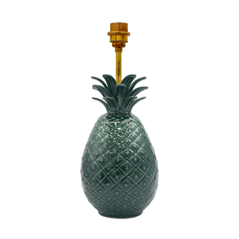 Pineapple Lamp in Emerald Green, Small