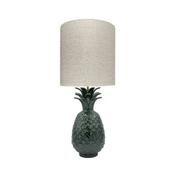 Pineapple Lamp in Emerald Green