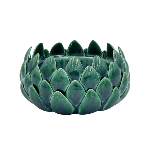 Artichoke Bowl in Green, Medium