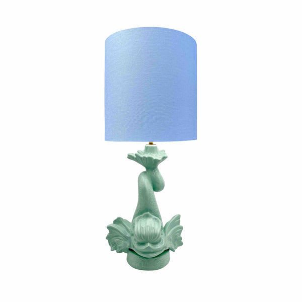 Dolphin Lamp in Pistachio