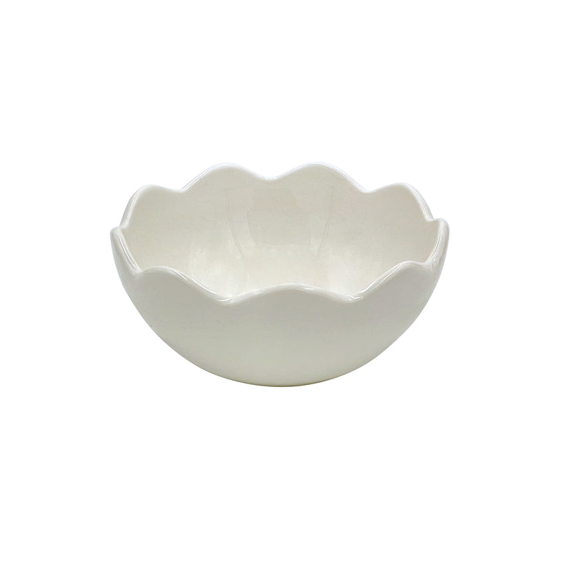 Scalloped Small Bowl
