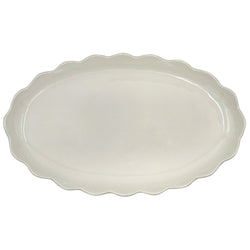 Scalloped Large Oval Platter