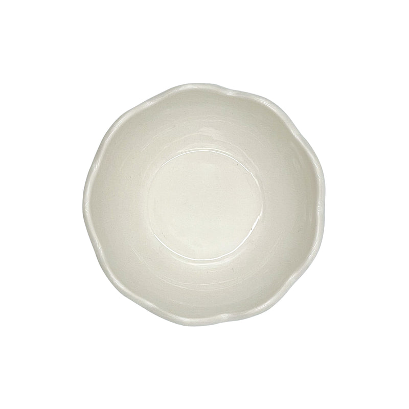Scalloped Small Bowl