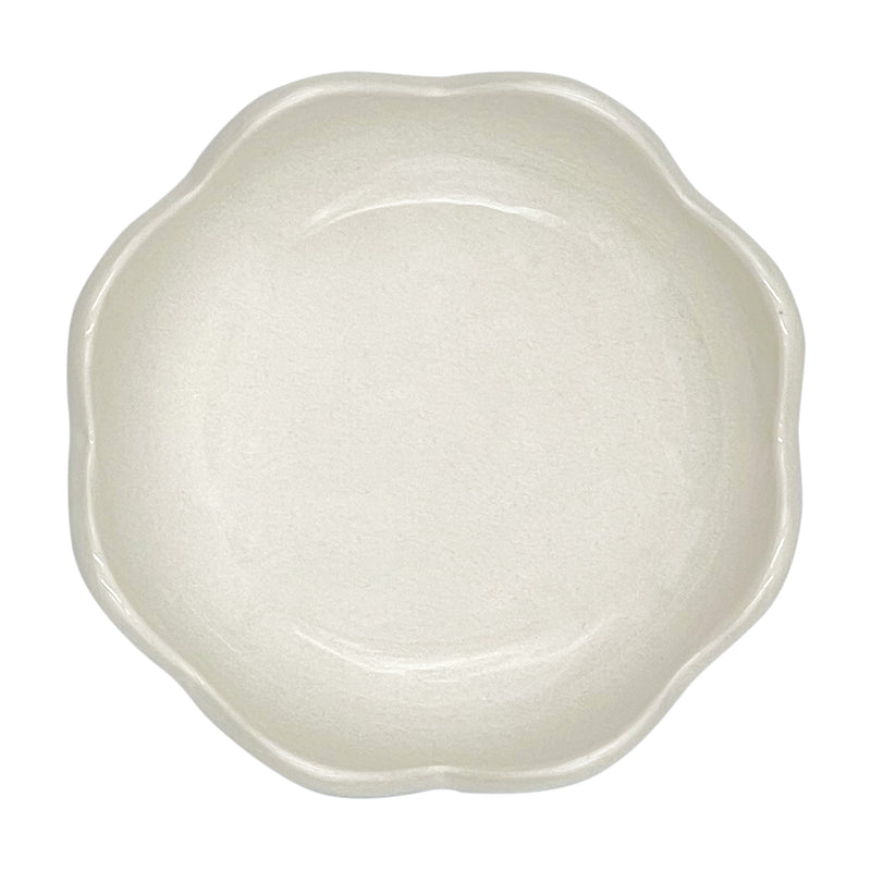 Scalloped Large Bowl