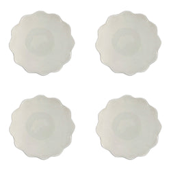 Side Plate, Scalloped, Set of Four