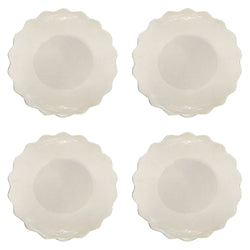 Dinner Plate, Scalloped, Set of Four