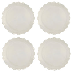 Charger Plate, Scalloped, Set of Four