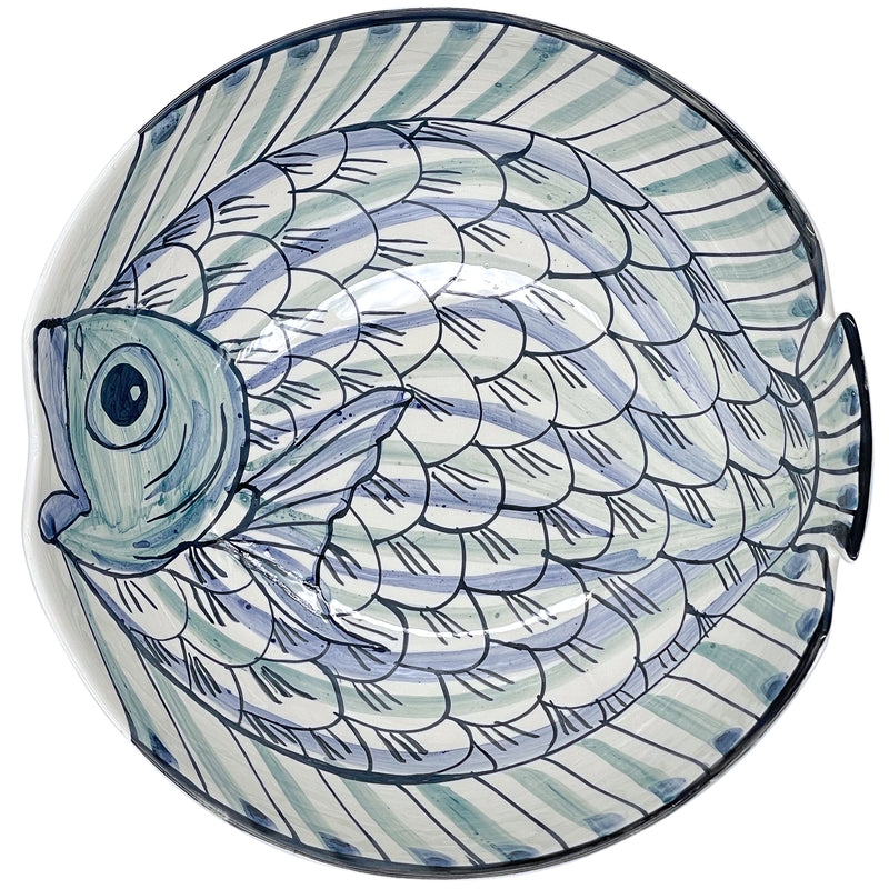 Salad Bowl, Blue Romina Fish