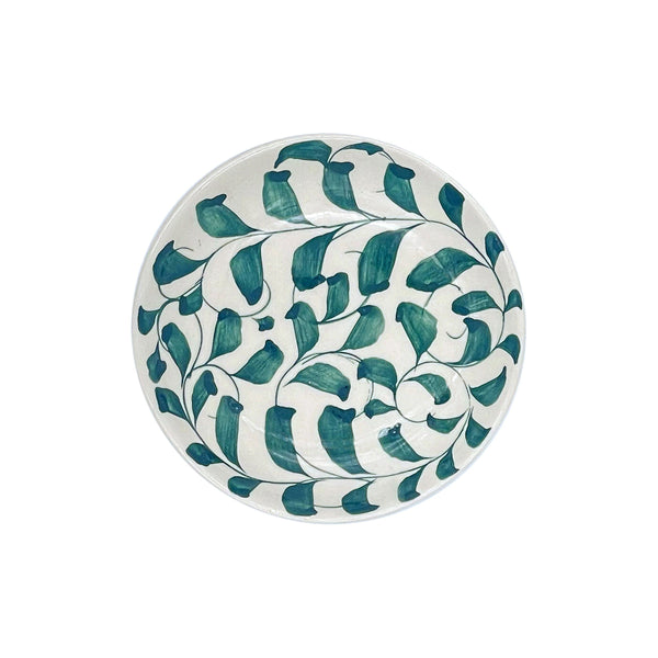 Dipping Bowl in Green, Scroll