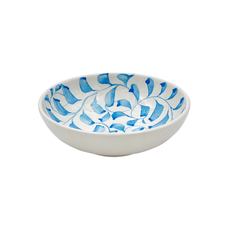 Peanut Bowl in Light Blue, Scroll