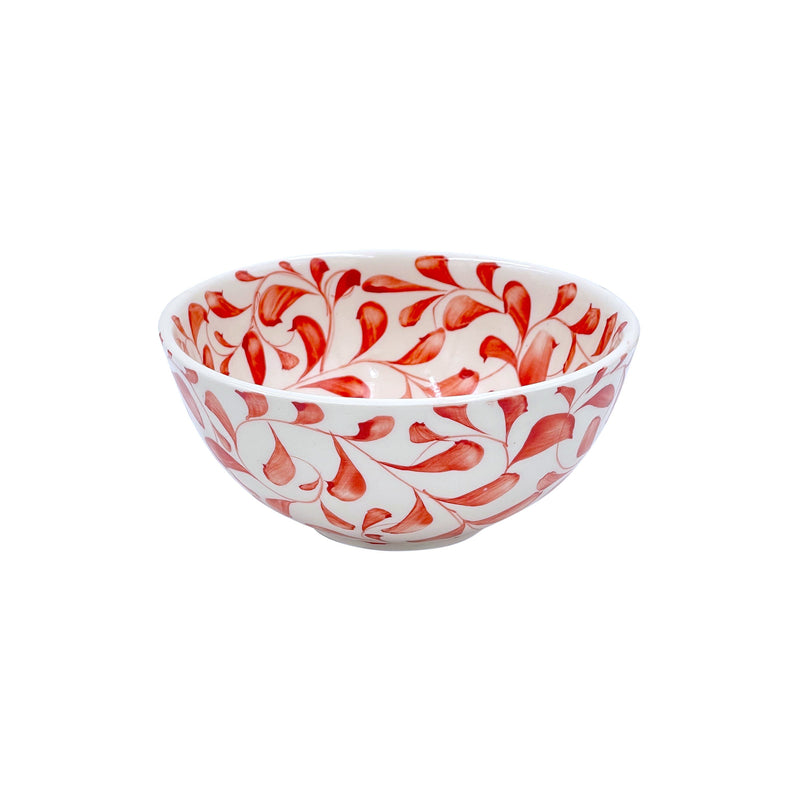 Small Bowl in Red, Scroll