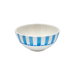 Small Bowl in Light Blue, Stripes