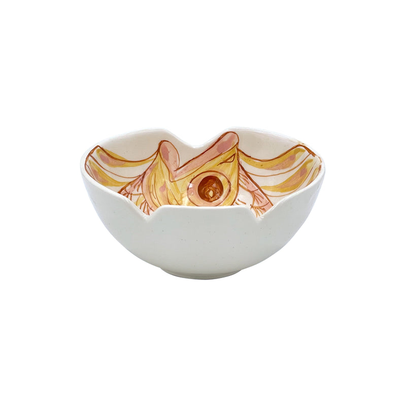 Small Bowl, Pink Romina Fish