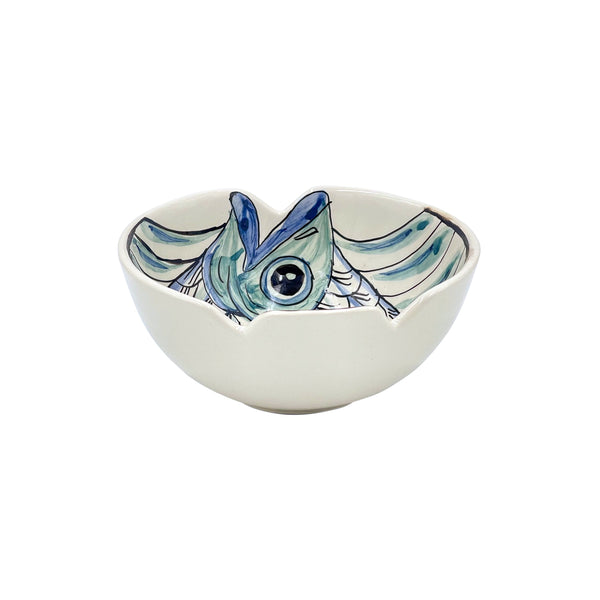 Small Bowl, Blue Romina Fish