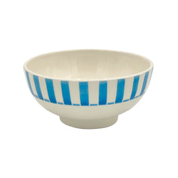 Medium Bowl in Light Blue, Stripes