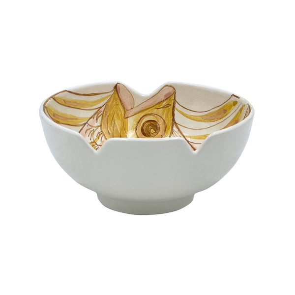 Medium Bowl, Pink Romina Fish