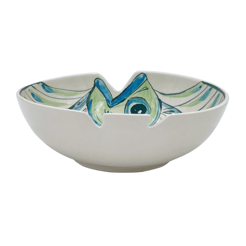 Large Bowl, Green Romina Fish