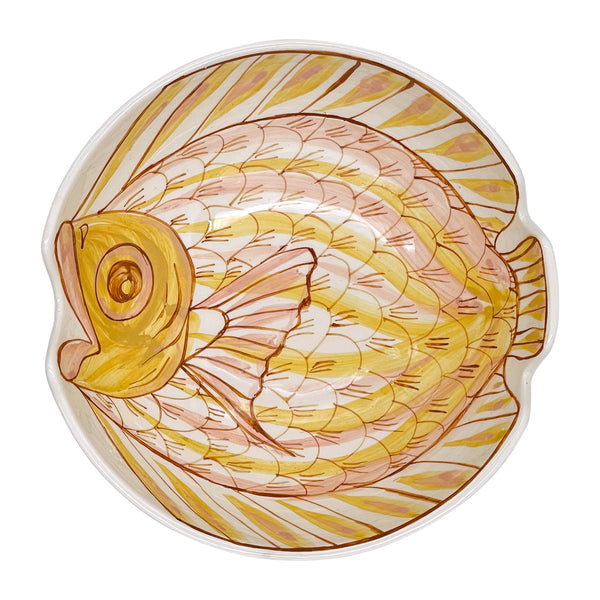 Large Bowl, Pink Romina Fish