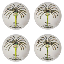 Dinner Plate, Palm, Set of Four