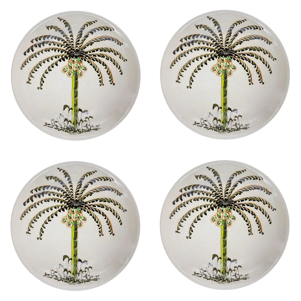 Dinner Plate, Palm, Set of Four