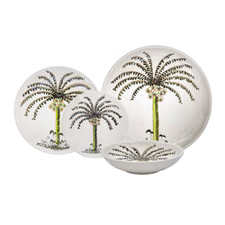 Dinner Set, Palm, 16 Piece