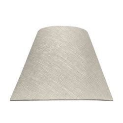 Large Empire Linen Lampshade 36cm in Sand