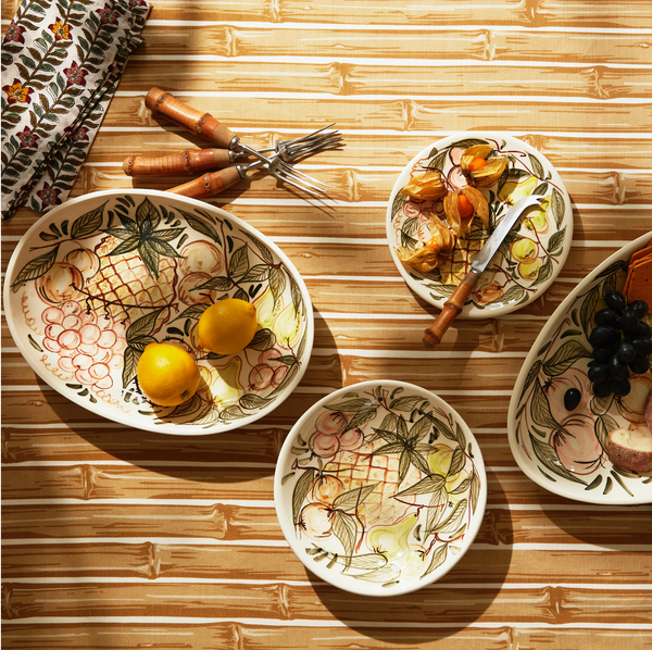 Side Plate, Fruit, Set of Four