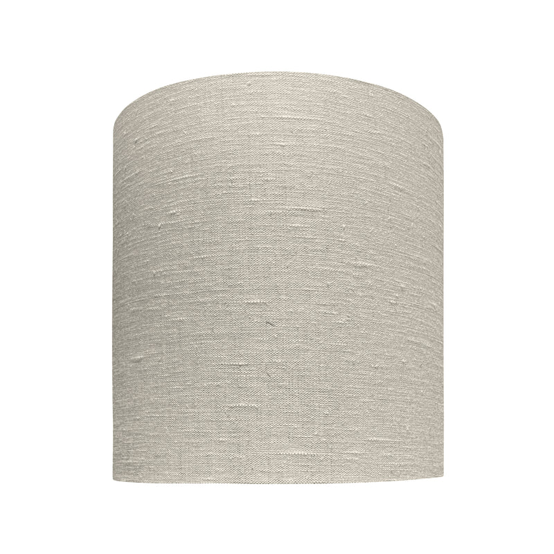 Small Drum Linen Lampshade 25cm in Sand