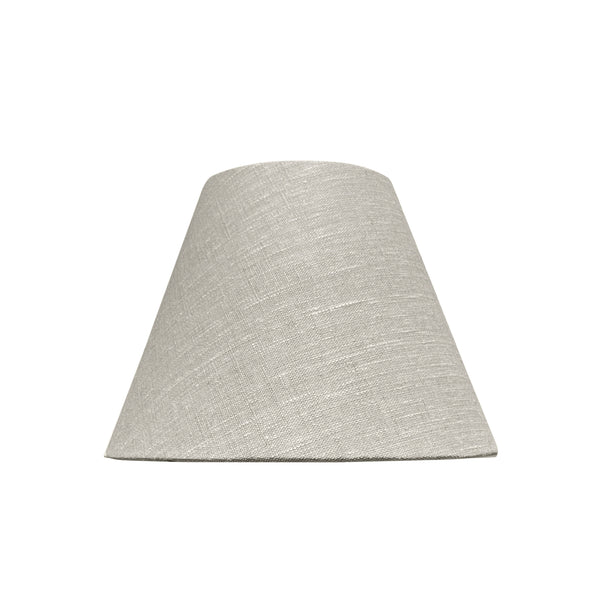 Small Empire Linen Lampshade 25cm in Sand