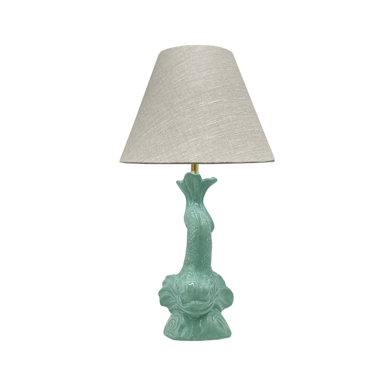 Large Empire Linen Lampshade 36cm in Sand