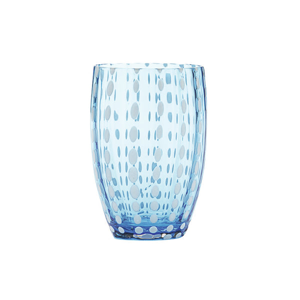 Perle Tumbler in Aquamarine